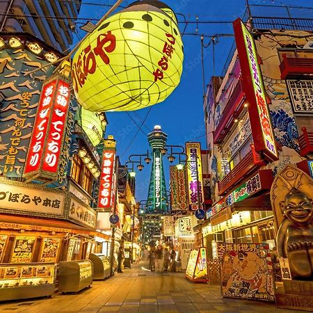 Wutong-40 Minutes Direct To Kansai Airport And 5 Minute Walk To Jr Or Subway Or Nankai Line And 1 Minute To Tsutenkaku The Landmark Of Osaka And Many Japanese Bistros Nearby Extérieur photo
