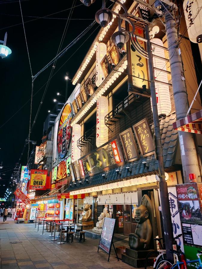 Wutong-40 Minutes Direct To Kansai Airport And 5 Minute Walk To Jr Or Subway Or Nankai Line And 1 Minute To Tsutenkaku The Landmark Of Osaka And Many Japanese Bistros Nearby Extérieur photo